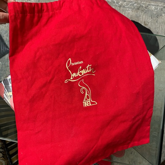 20th Anniversary Christian Louboutin Bow Bow 100mm PVC 40EU - Picture 10 of 12